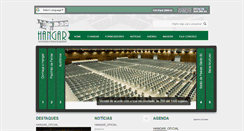 Desktop Screenshot of hangarcentrodeconvencoes.com.br